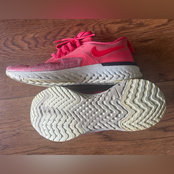 Nike Pink Athletic Shoes with React Cushioning - Picture 1 of 3